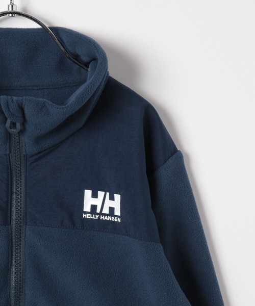 HELLY HANSEN（ヘリーハンセン）の「【HELLY HANSEN（ヘリーハンセン）】ハイドロフリースジャケット(KIDS)（ブルゾン・キッズ・ネイビー/ベージュ・150cm/120cm/140cm/130cm）」の11枚目の写真