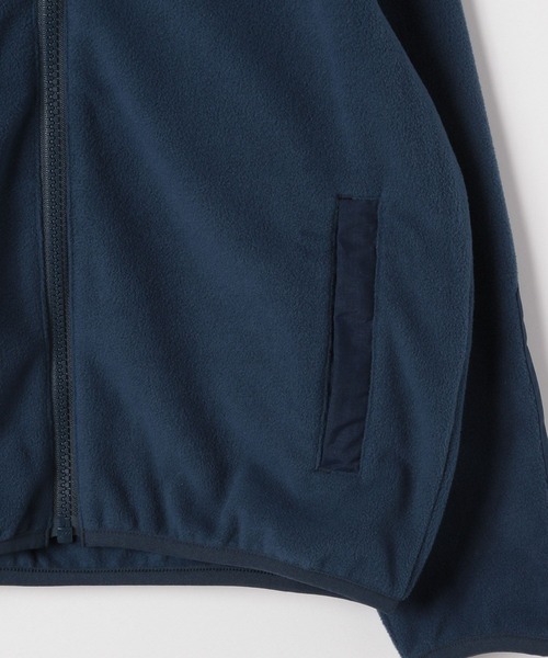 HELLY HANSEN（ヘリーハンセン）の「【HELLY HANSEN（ヘリーハンセン）】ハイドロフリースジャケット(KIDS)（ブルゾン・キッズ・ネイビー/ベージュ・150cm/120cm/140cm/130cm）」の4枚目の写真