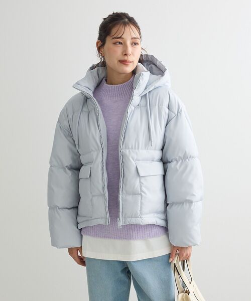 Green　Parks（グリーンパークス）の「裾スリットホワイトインナー（Tシャツ/カットソー・レディース・ホワイト・FREE）」の14枚目の写真