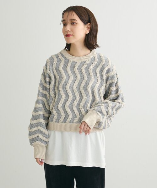 Green　Parks（グリーンパークス）の「裾スリットホワイトインナー（Tシャツ/カットソー・レディース・ホワイト・FREE）」の19枚目の写真