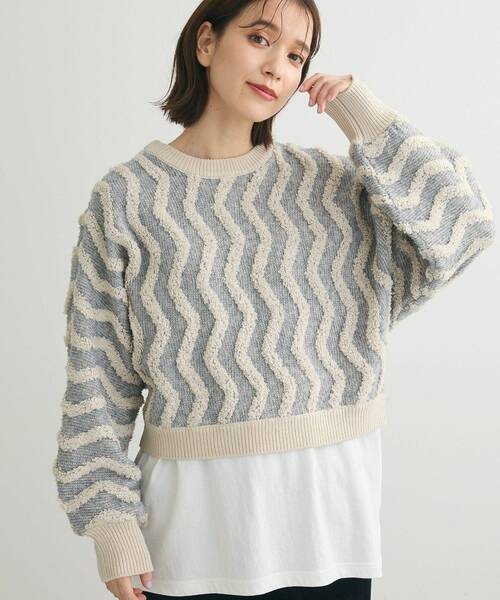 Green　Parks（グリーンパークス）の「裾スリットホワイトインナー（Tシャツ/カットソー・レディース・ホワイト・FREE）」の20枚目の写真