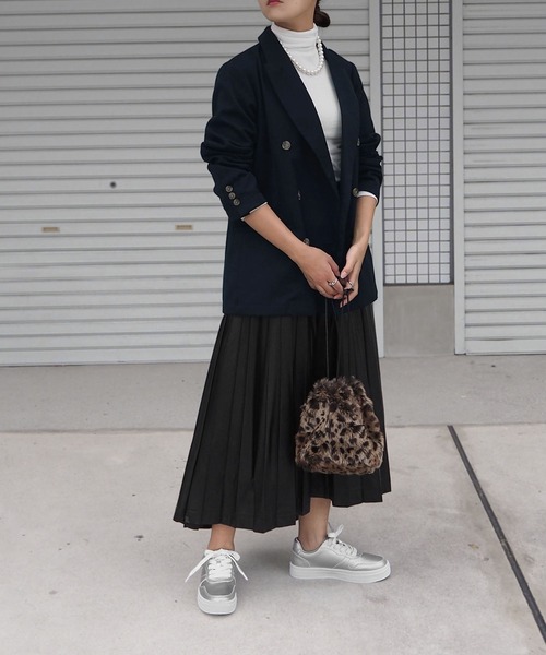 minia（ミニア）の「ローカットコンビスニーカー（スニーカー・レディース・シルバー/グリーン系1/ブラック/ホワイト・S/M/L/LL）」の18枚目の写真