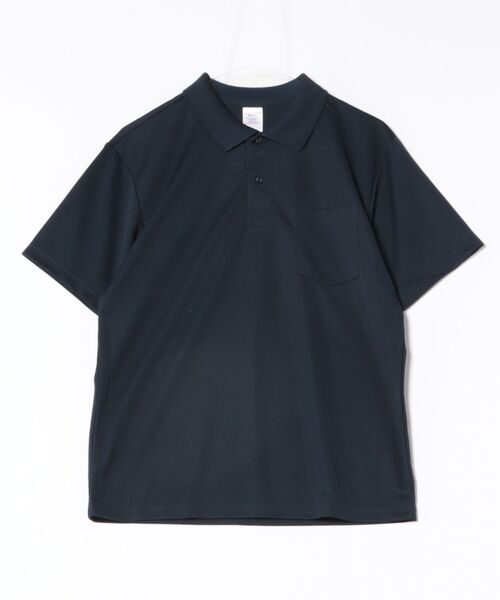 VIBGYOR（ヴィブジョー）の「United Athle/4.1オンス ドライアスレチック 無地 半袖 ポロシャツ（ポケット付）(CZ)（ポロシャツ・メンズ・オレンジ/ロイヤルブルー/ターコイズブルー/クリアグリーン/ブラック/フレッシュイエロー/ピンク/ホワイト/レッド/アクア/バーガンディー/ネイビー・LARGE/MEDIUM/SMALL/X-LARGE）」の4枚目の写真