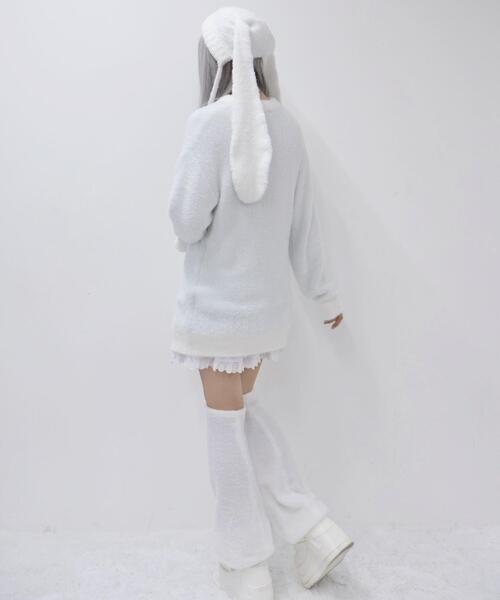 セール】Whinny/とろとろ闇ウサギ（ニット/セーター）｜Whinny