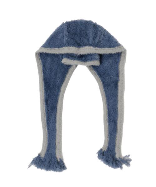 WEGO（ウィゴー）の「WEGO/ツートンバラクラバ（ニットキャップ/ビーニー・レディース・ブラック/ブラウン/ブルー/オフホワイト・FREE）」の12枚目の写真