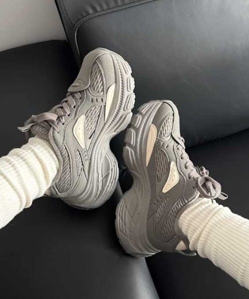 Vipoa(ヴィポア)の「mesh high-tech sneakers(スニーカー・レディース・ブラウン/グレー/ブラック・SMALL/MEDIUM/LARGE)」の9枚目の写真