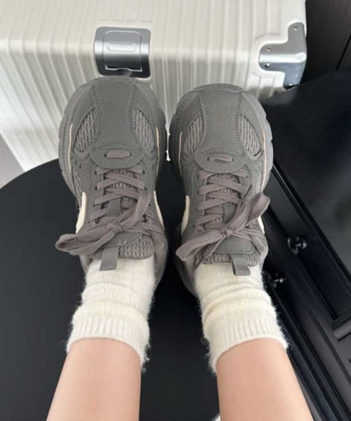 Vipoa(ヴィポア)の「mesh high-tech sneakers(スニーカー・レディース・ブラウン/グレー/ブラック・SMALL/MEDIUM/LARGE)」の14枚目の写真