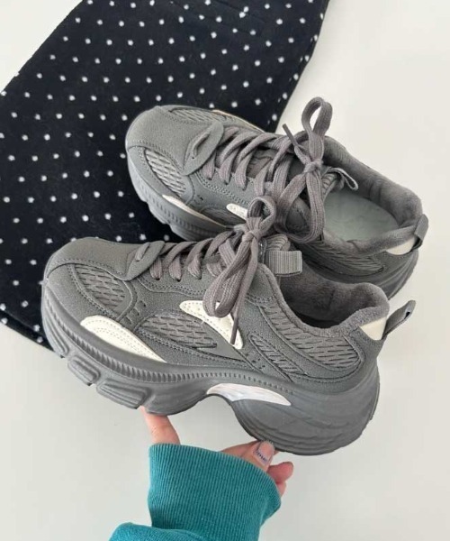 Vipoa(ヴィポア)の「mesh high-tech sneakers(スニーカー・レディース・ブラウン/グレー/ブラック・SMALL/MEDIUM/LARGE)」の18枚目の写真