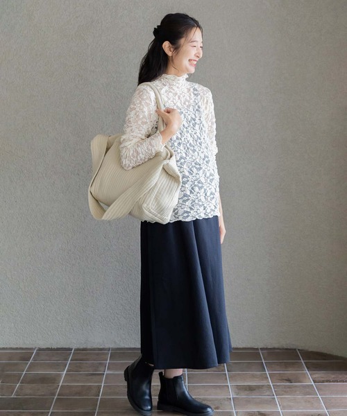 フェリシモMama（フェリシモママ）の「Ｍｏｒｅｄｄｅ　軽くて大容量　手ざわりが心地いいキルティングマザーズトートバッグ（マザーズバッグ・レディース・ライトベージュ/グレー系その他・ONE SIZE）」の13枚目の写真