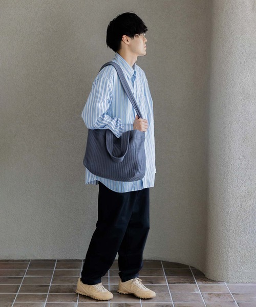 フェリシモMama（フェリシモママ）の「Ｍｏｒｅｄｄｅ　軽くて大容量　手ざわりが心地いいキルティングマザーズトートバッグ（マザーズバッグ・レディース・ライトベージュ/グレー系その他・ONE SIZE）」の10枚目の写真