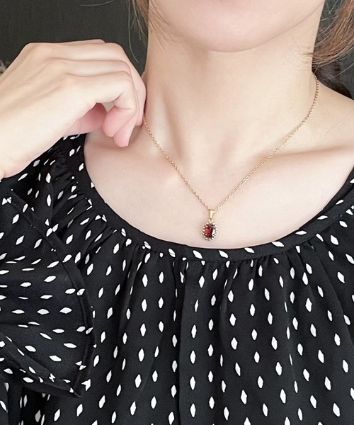 mallelabrocante/マルラブロカント】宝石質ガーネットとヴィンテージ