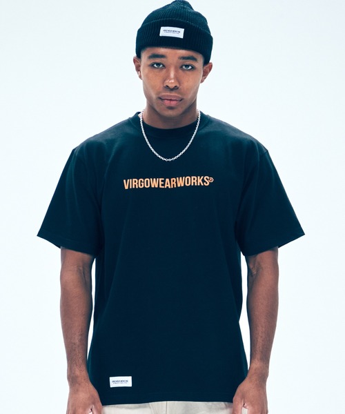 VIRGOwearworks（ヴァルゴウェアワークス）の「N-logo S/S（Tシャツ/カットソー・メンズ・ホワイト×ブラック/ブラック×ホワイト/ホワイト系その他/ブラック系その他・2/4/3/5）」の13枚目の写真