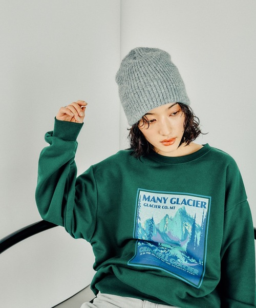 LEPSIM(レプシィム)の「畦編みラメニットビーニー 247806(ニットキャップ/ビーニー・レディース・グレー/アイボリー/ブラック・ONE SIZE)」の19枚目の写真