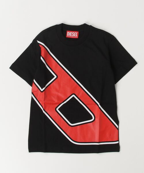 DIESEL KIDS(ディーゼルキッズ)の「DIESEL(ディーゼル)Kids & Junior ブランドロゴ半袖Tシャツカットソー(Tシャツ/カットソー・キッズ・ブラック/ホワイト/グレー・4Y/6Y/8Y/10Y/12Y/14Y/16Y)」の10枚目の写真