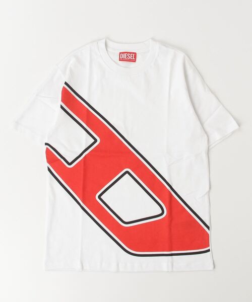 DIESEL KIDS(ディーゼルキッズ)の「DIESEL(ディーゼル)Kids & Junior ブランドロゴ半袖Tシャツカットソー(Tシャツ/カットソー・キッズ・ブラック/ホワイト/グレー・4Y/6Y/8Y/10Y/12Y/14Y/16Y)」の9枚目の写真
