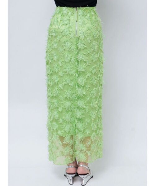 OUNNOUN(オウンノウン)の「【OUNNOUN】モチーフレースチュールタイトスカート(スカート・レディース・ミント/ホワイト/ブラック・MEDIUM/SMALL)」の14枚目の写真