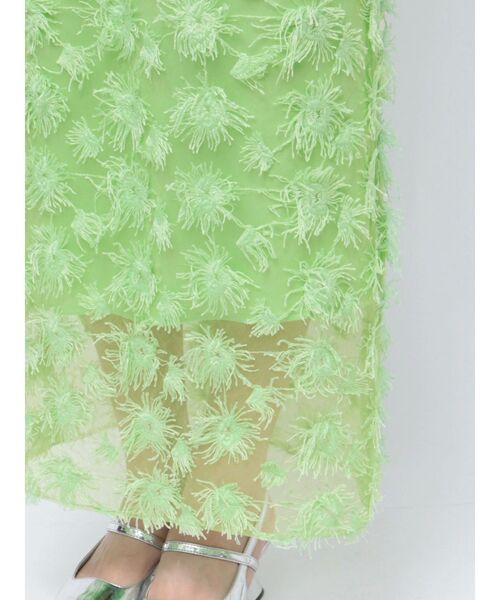 OUNNOUN(オウンノウン)の「【OUNNOUN】モチーフレースチュールタイトスカート(スカート・レディース・ミント/ホワイト/ブラック・MEDIUM/SMALL)」の16枚目の写真