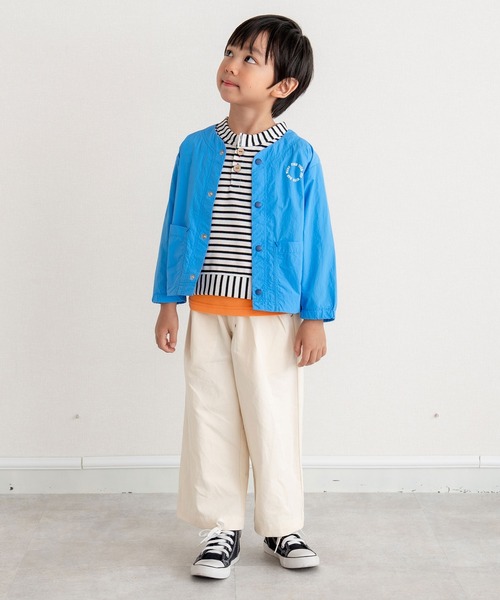 RAGMART（ラグマート）の「ナイロンジャケット（ナイロンジャケット・キッズ・キャメル/ブルー・110cm/120cm/130cm/100cm）」の7枚目の写真