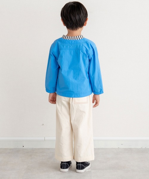 RAGMART（ラグマート）の「ナイロンジャケット（ナイロンジャケット・キッズ・キャメル/ブルー・110cm/120cm/130cm/100cm）」の9枚目の写真