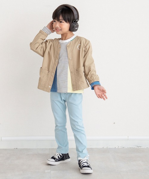 RAGMART（ラグマート）の「ナイロンジャケット（ナイロンジャケット・キッズ・キャメル/ブルー・110cm/120cm/130cm/100cm）」の10枚目の写真