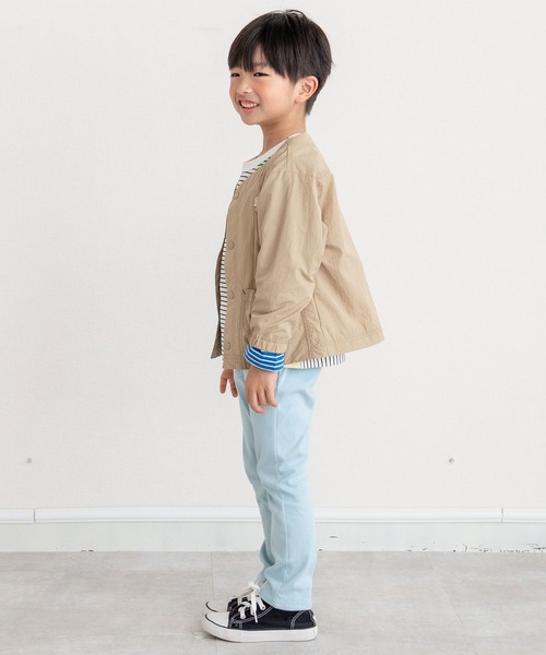 RAGMART（ラグマート）の「ナイロンジャケット（ナイロンジャケット・キッズ・キャメル/ブルー・110cm/120cm/130cm/100cm）」の3枚目の写真