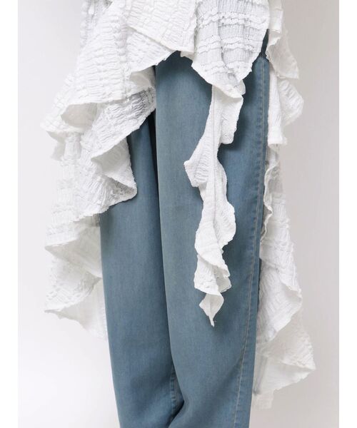 ROSE ASYMMETRIC HEM LONG OP/ローズアシンメトリーヘムロング