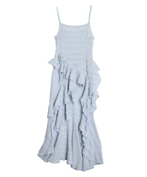 ROSE ASYMMETRIC HEM LONG OP/ローズアシンメトリーヘムロング