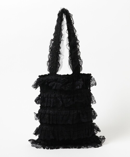 CAROLINA GLASER（カロリナ グレイサー）の「【COLLABORATION】Aya / レース トートBAG（トートバッグ・レディース・ホワイト系その他5/ピンク/ブラック・ONE SIZE）」の8枚目の写真