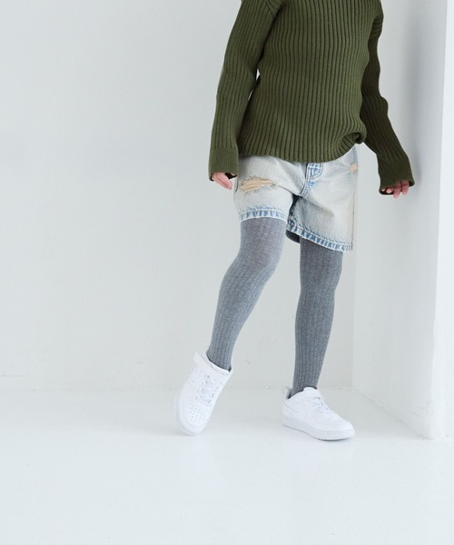 LOWRYS FARM（ローリーズファーム）の「デニムショートパンツ　259088（デニムパンツ・キッズ・ライトブルー/ブルー/ブラック・110cm/120cm/130cm/140cm/150cm）」の14枚目の写真