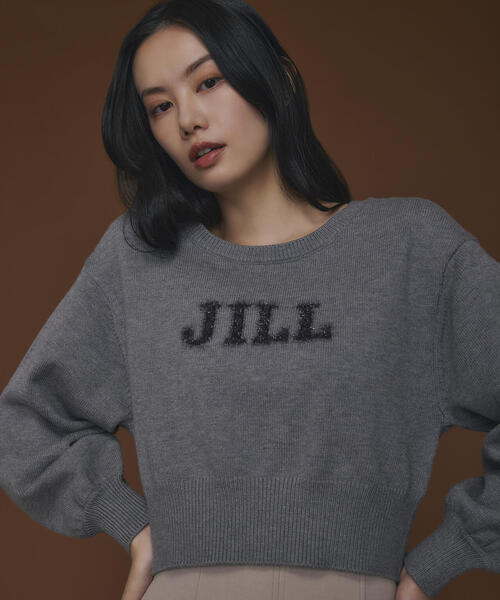 JILL by JILLSTUART バリエーションジャガード ロゴ ニット ジルバイジルスチュアート JILL by JILLSTUART バリエーション