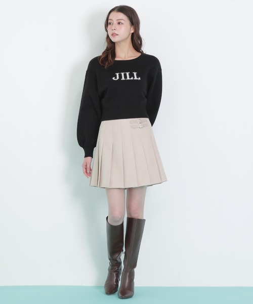 JILL by JILL STUART（ジルバイジルスチュアート）の「◇バリエ―ションジャガードロゴニット（ニット/セーター・レディース・ブルー/ホワイト系その他2/グレー/ブラック・FREE）」の14枚目の写真