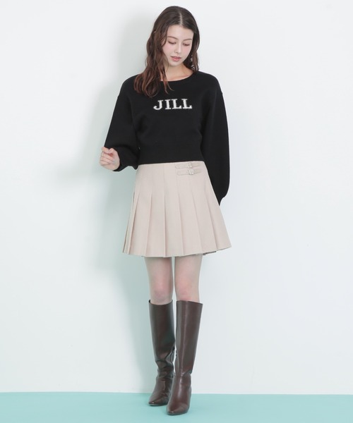 JILL by JILL STUART（ジルバイジルスチュアート）の「◇バリエ―ションジャガードロゴニット（ニット/セーター・レディース・ブルー/ホワイト系その他2/グレー/ブラック・FREE）」の13枚目の写真