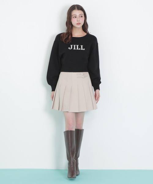 JILL by JILL STUART（ジルバイジルスチュアート）の「◇バリエ―ションジャガードロゴニット（ニット/セーター・レディース・ブルー/ホワイト系その他2/グレー/ブラック・FREE）」の15枚目の写真