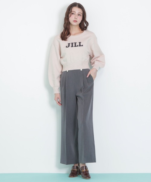 JILL by JILL STUART（ジルバイジルスチュアート）の「◇バリエ―ションジャガードロゴニット（ニット/セーター・レディース・ブルー/ホワイト系その他2/グレー/ブラック・FREE）」の21枚目の写真