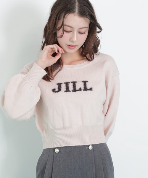 JILL by JILL STUART（ジルバイジルスチュアート）の「◇バリエ―ションジャガードロゴニット（ニット/セーター・レディース・ブルー/ホワイト系その他2/グレー/ブラック・FREE）」の18枚目の写真