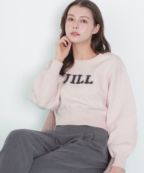 JILL by JILL STUART（ジルバイジルスチュアート）の「◇バリエ―ションジャガードロゴニット（ニット/セーター・レディース・ブルー/ホワイト系その他2/グレー/ブラック・FREE）」の17枚目の写真