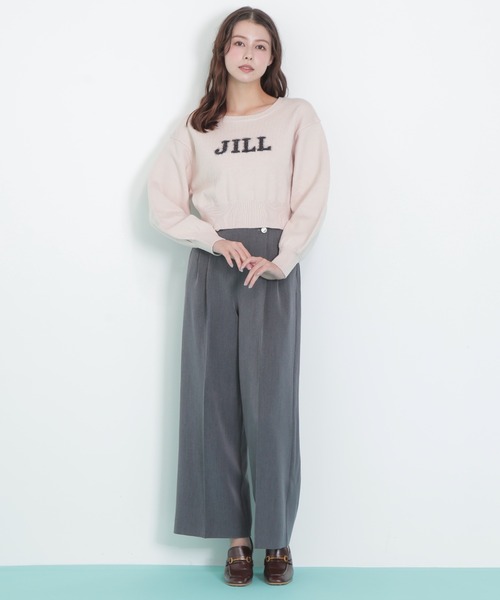 JILL by JILL STUART（ジルバイジルスチュアート）の「◇バリエ―ションジャガードロゴニット（ニット/セーター・レディース・ブルー/ホワイト系その他2/グレー/ブラック・FREE）」の22枚目の写真
