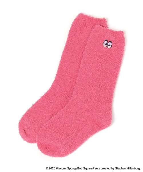 BAYFLOW（ベイフロー）の「【SpongeBob(スポンジ・ボブ)×BAYFLOW】ルームソックス（ソックス/靴下・レディース・イエロー/ピンク・0）」の8枚目の写真