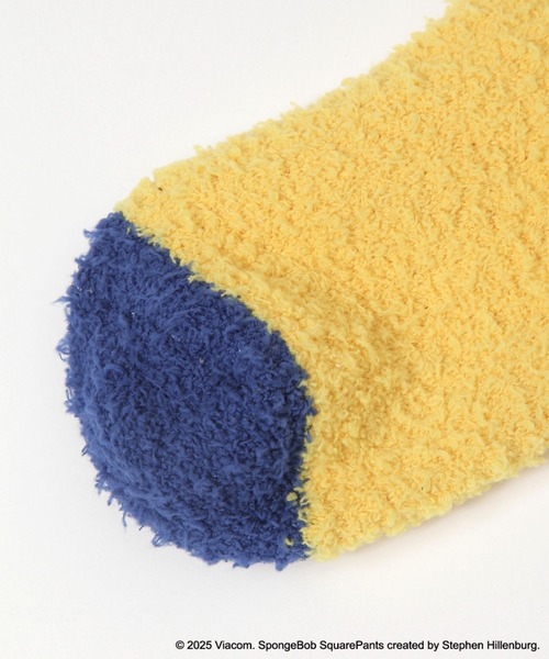 BAYFLOW（ベイフロー）の「【SpongeBob(スポンジ・ボブ)×BAYFLOW】ルームソックス（ソックス/靴下・レディース・イエロー/ピンク・0）」の12枚目の写真