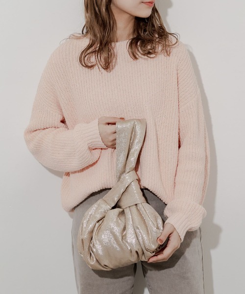 SMELLY（スメリー）の「メタリックサークルバッグ（ハンドバッグ・レディース・ゴールド/シルバー・-）」の6枚目の写真