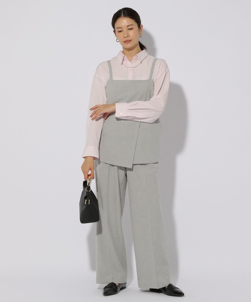 Elura（エルーラ）の「アイロンいらずレギュラーシャツ/253568（シャツ/ブラウス・レディース・ライトイエロー/ブラック系その他/ブルー/ライトブルー/ライトピンク/オレンジ/ベージュ/ネイビー・MEDIUM/SMALL/LARGE）」の15枚目の写真