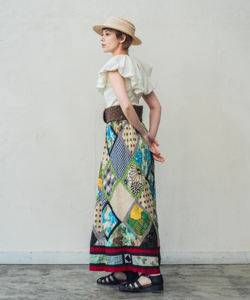 ORIENT（オリエント）の「PAJI【ﾊﾟｼﾞ】麦わらキャノチェハット（ハット・レディース・ブラック/ベージュ/パープル・FREE）」の21枚目の写真