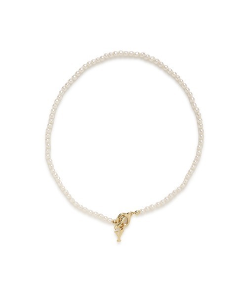 FRAY I.D(フレイアイディー)の「イニシャルパールネックレス(ネックレス・レディース・A/K/M/R/Y・FREE)」の5枚目の写真