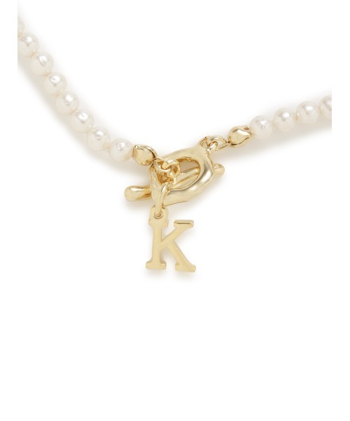 FRAY I.D(フレイアイディー)の「イニシャルパールネックレス(ネックレス・レディース・A/K/M/R/Y・FREE)」の8枚目の写真
