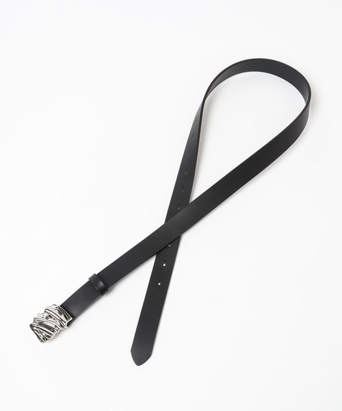 HARE（ハレ）の「WAVEプレートベルト(HARE)（ベルト・メンズ・ブラック・FREE）」の4枚目の写真