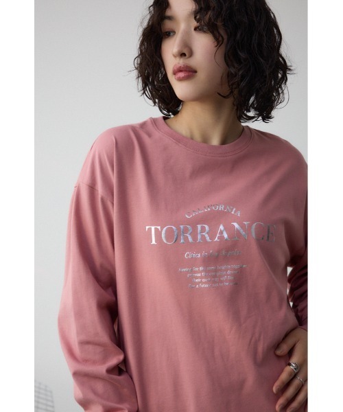 セール】メタリックロゴロングTシャツ（Tシャツ/カットソー