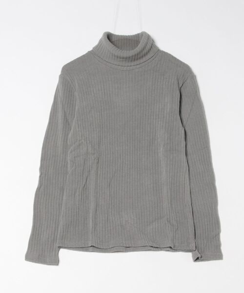 ARCHIVER(アーカイバ)の「【W】【it】【Growth by Grail】ハイネックハリ抜きテレコL/S(Tシャツ/カットソー・メンズ・レッド/ネイビー/グレー・MEDIUM/LARGE)」の2枚目の写真