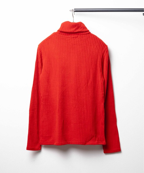 ARCHIVER(アーカイバ)の「【W】【it】【Growth by Grail】ハイネックハリ抜きテレコL/S(Tシャツ/カットソー・メンズ・レッド/ネイビー/グレー・MEDIUM/LARGE)」の7枚目の写真