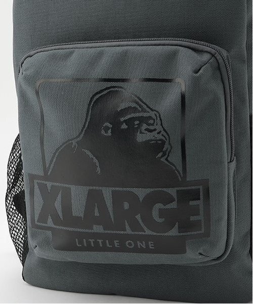 XLARGE KIDS（エクストララージキッズ）の「OGゴリラスクエアバックパック（バックパック/リュック・キッズ・ブラック/グレー・F）」の13枚目の写真