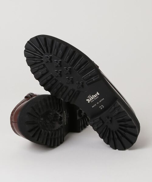 The Kenford Fineshoes（ケンフォードファインシューズ）の「(The Kenford Fineshoes)TANK SOLE LOAFERS（ローファー・レディース・ブラウン・24.0cm/25.0cm/23.0cm）」の12枚目の写真